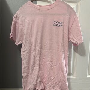 Simply Southern Pink Short Sleeve Tee